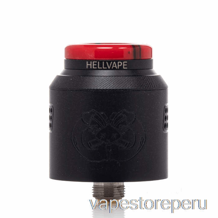 Vape Sin Nicotina Peru Hellvape Drop Dead 2 24mm Rda Mate Negro Completo